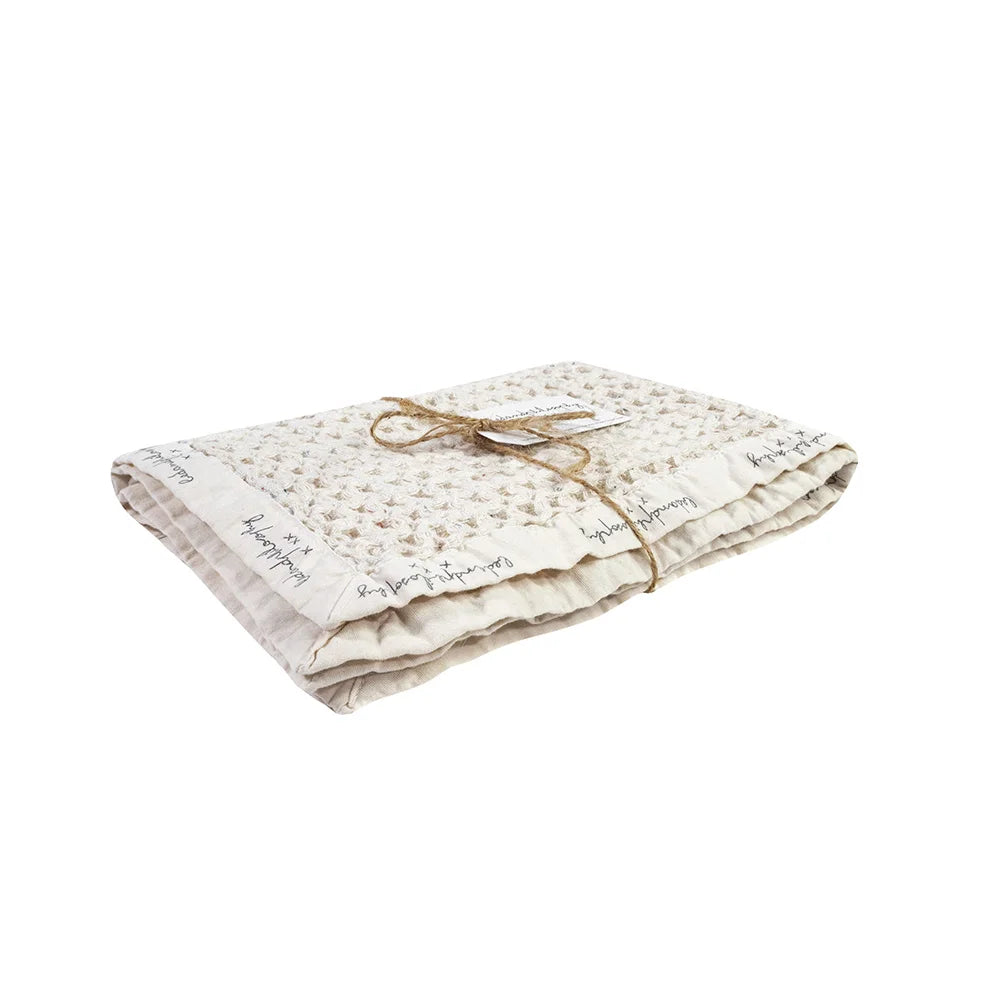 Mireille 2 Honeycomb Bath Towel 20" x 28"