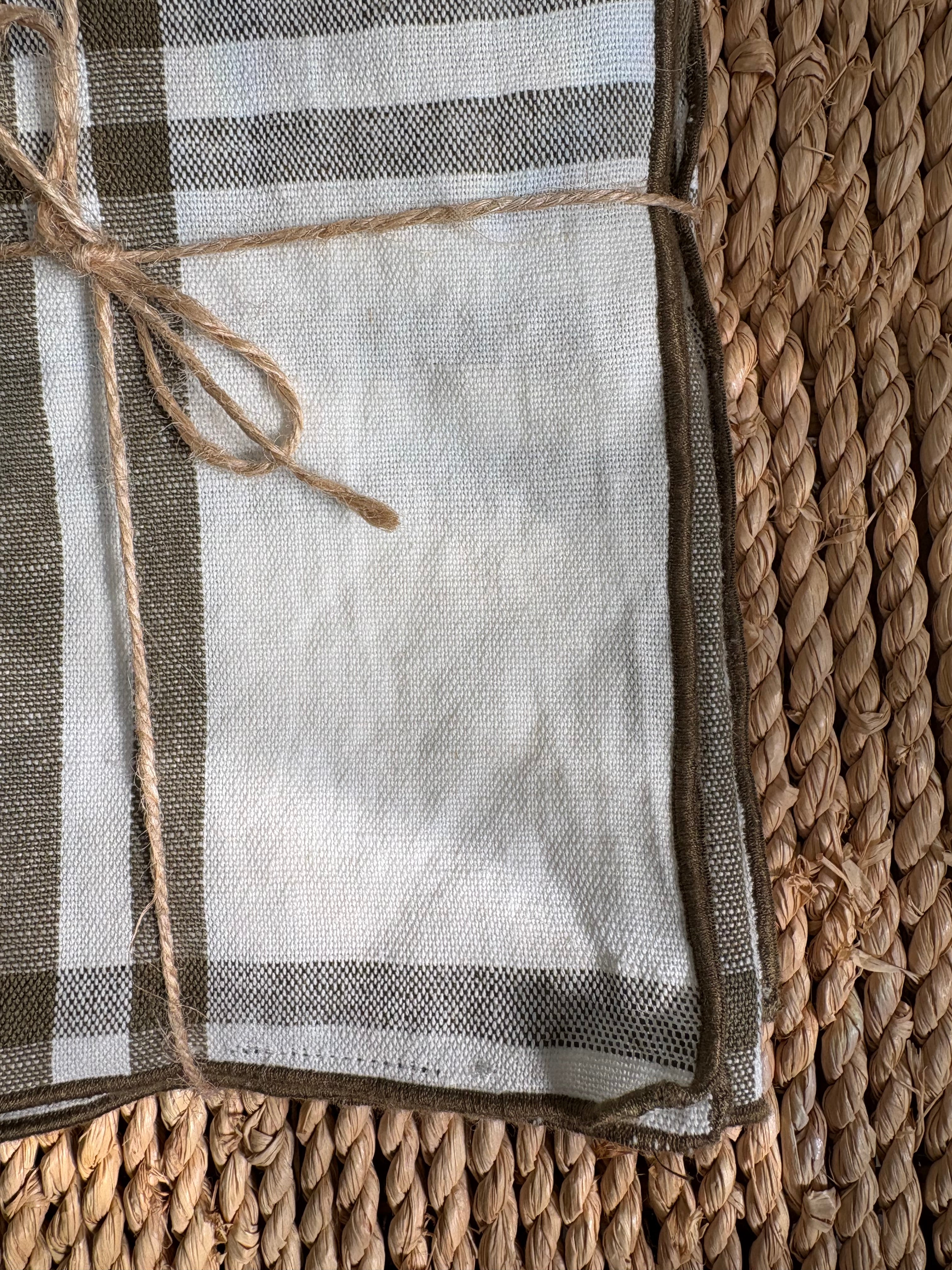 Napkins Bourdon Canvas Mimi Country, Set of 4
