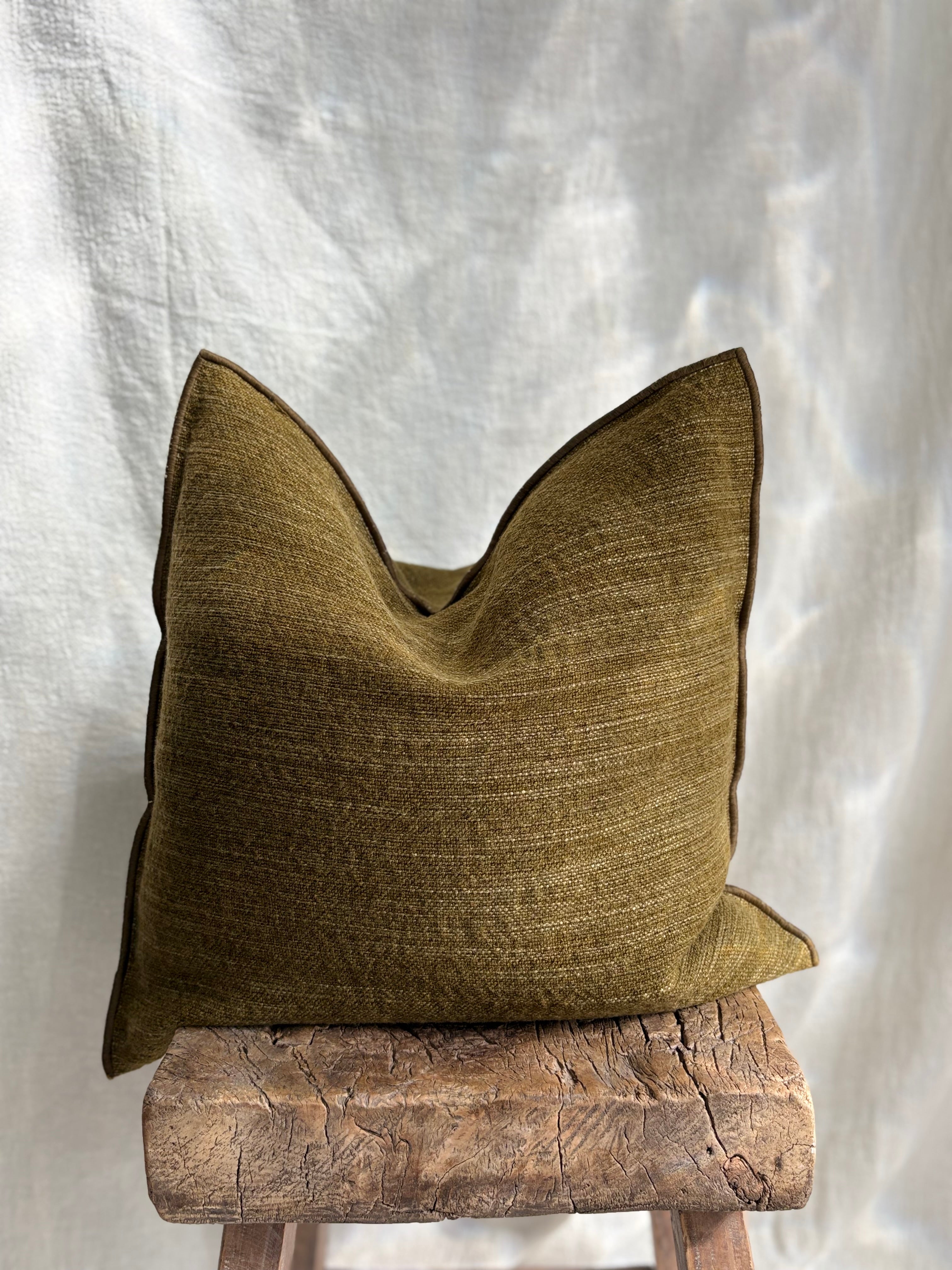 Maison de Vacances Cushion Vice Versa Canvas Nomade 20" x 20"