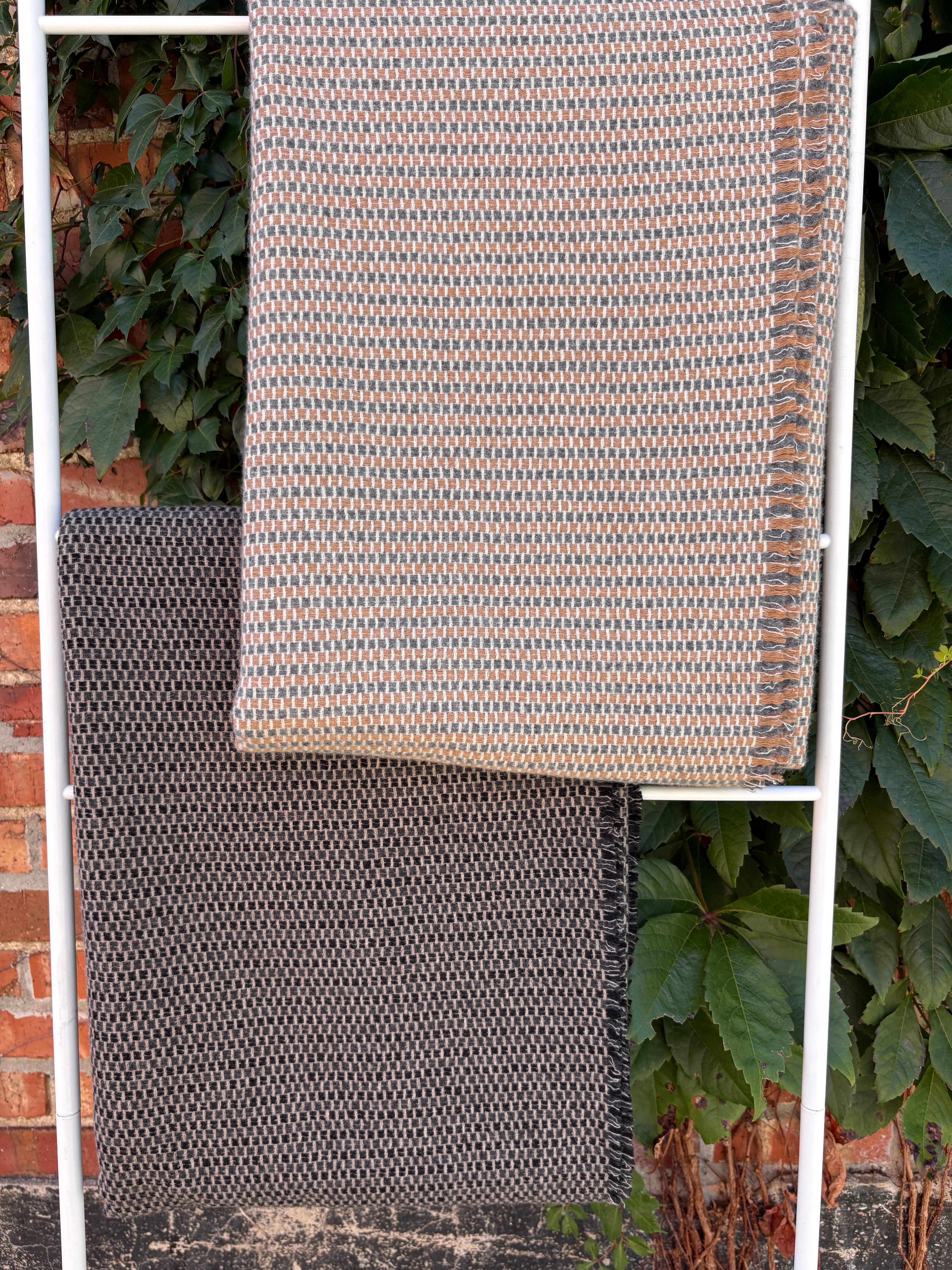 Mussola Throw with Fringe