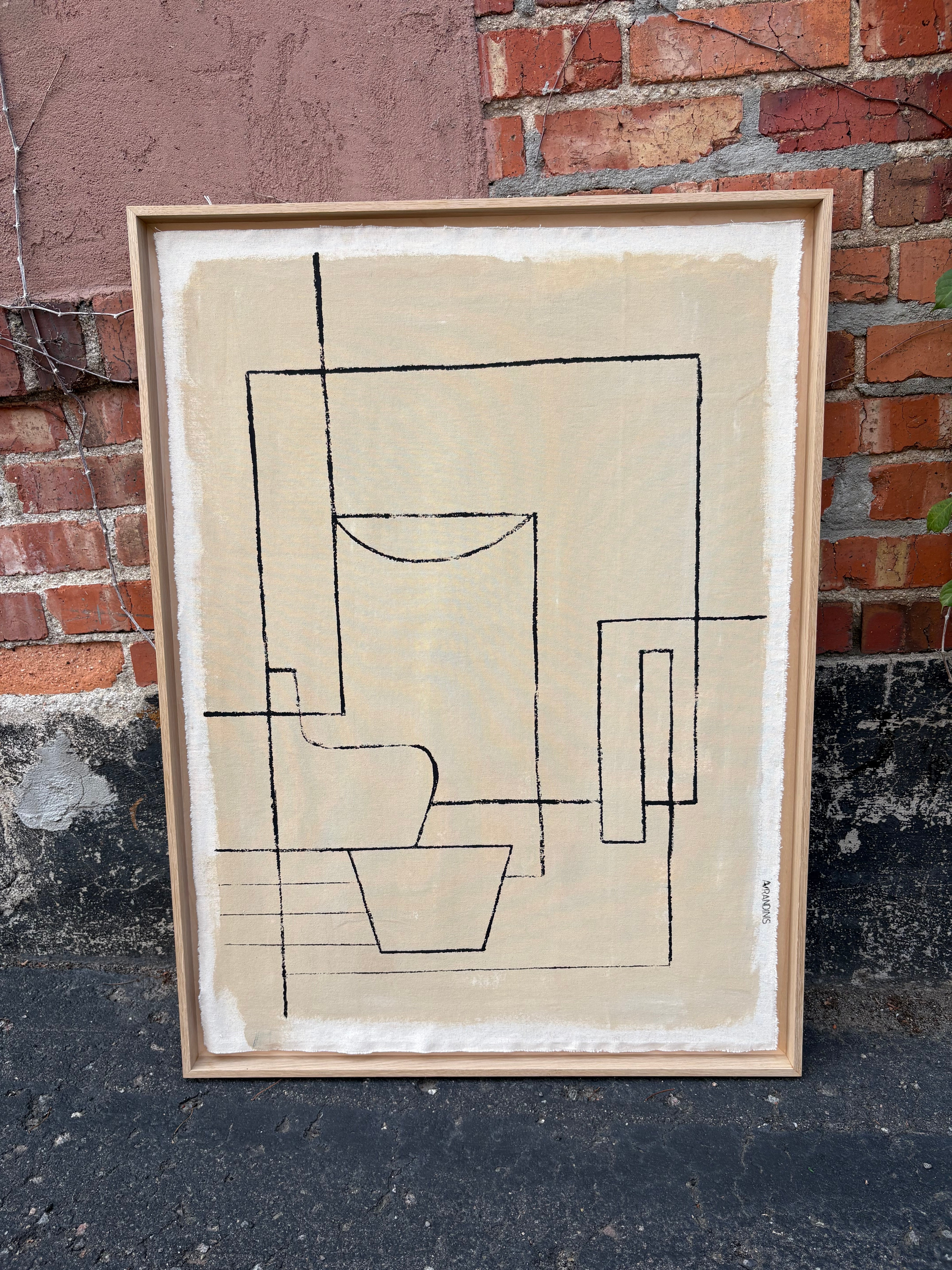Avrandinis Original Framed Art Piece 27 3/8" x 36 3/4"