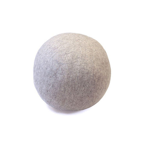 Felted Wool Pouffe Ball XXL 16" Dia.