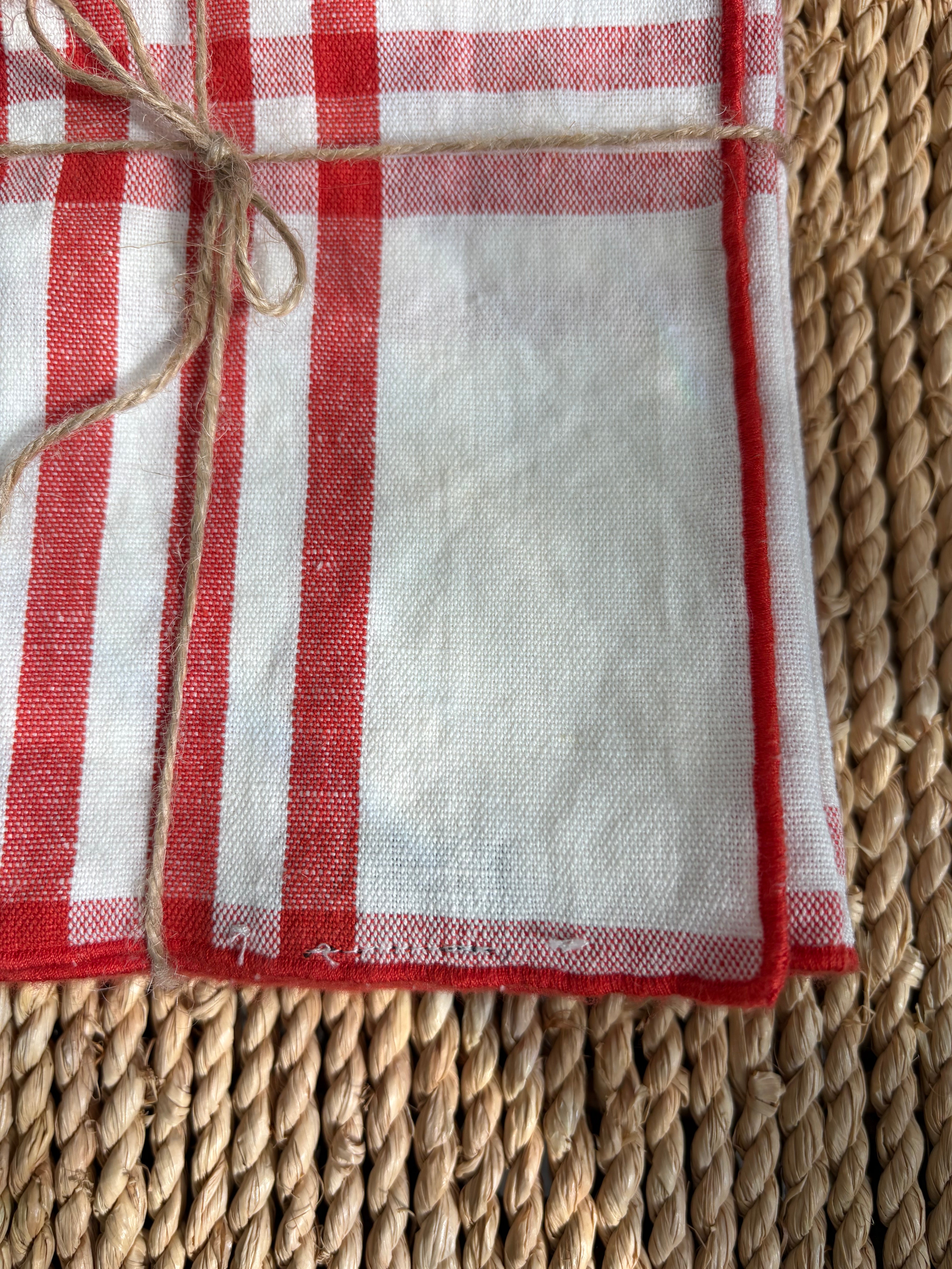Napkins Bourdon Canvas Mimi Country, Set of 4