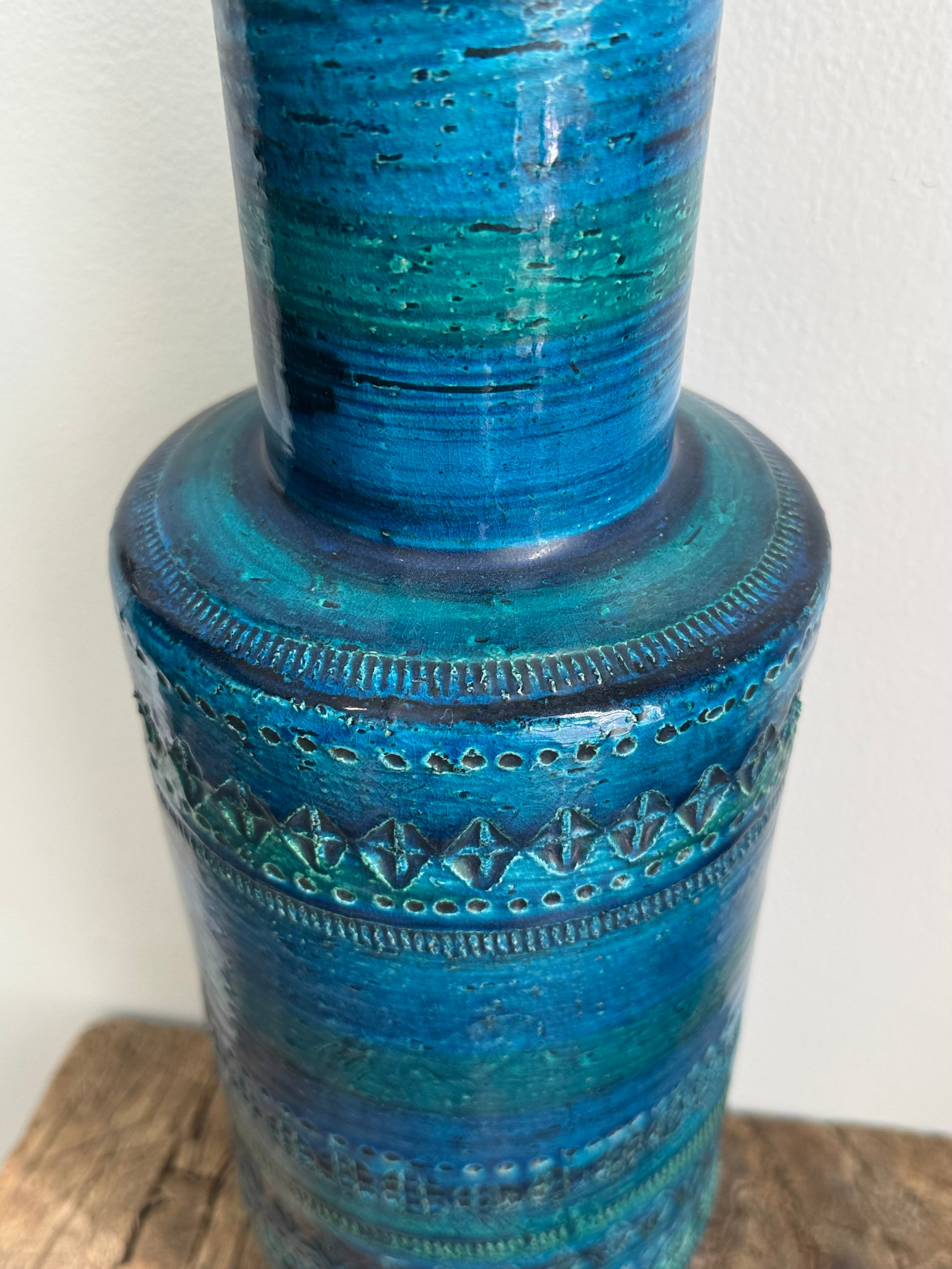 Bitossi Vintage Tall Ceramic Vase