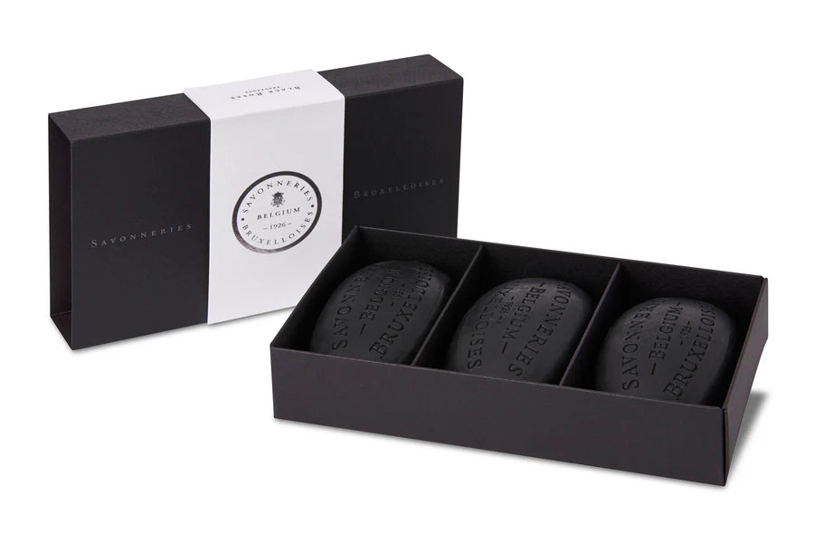 Savonneries Bruxelloises Box of 3 100gr. Bar Soaps