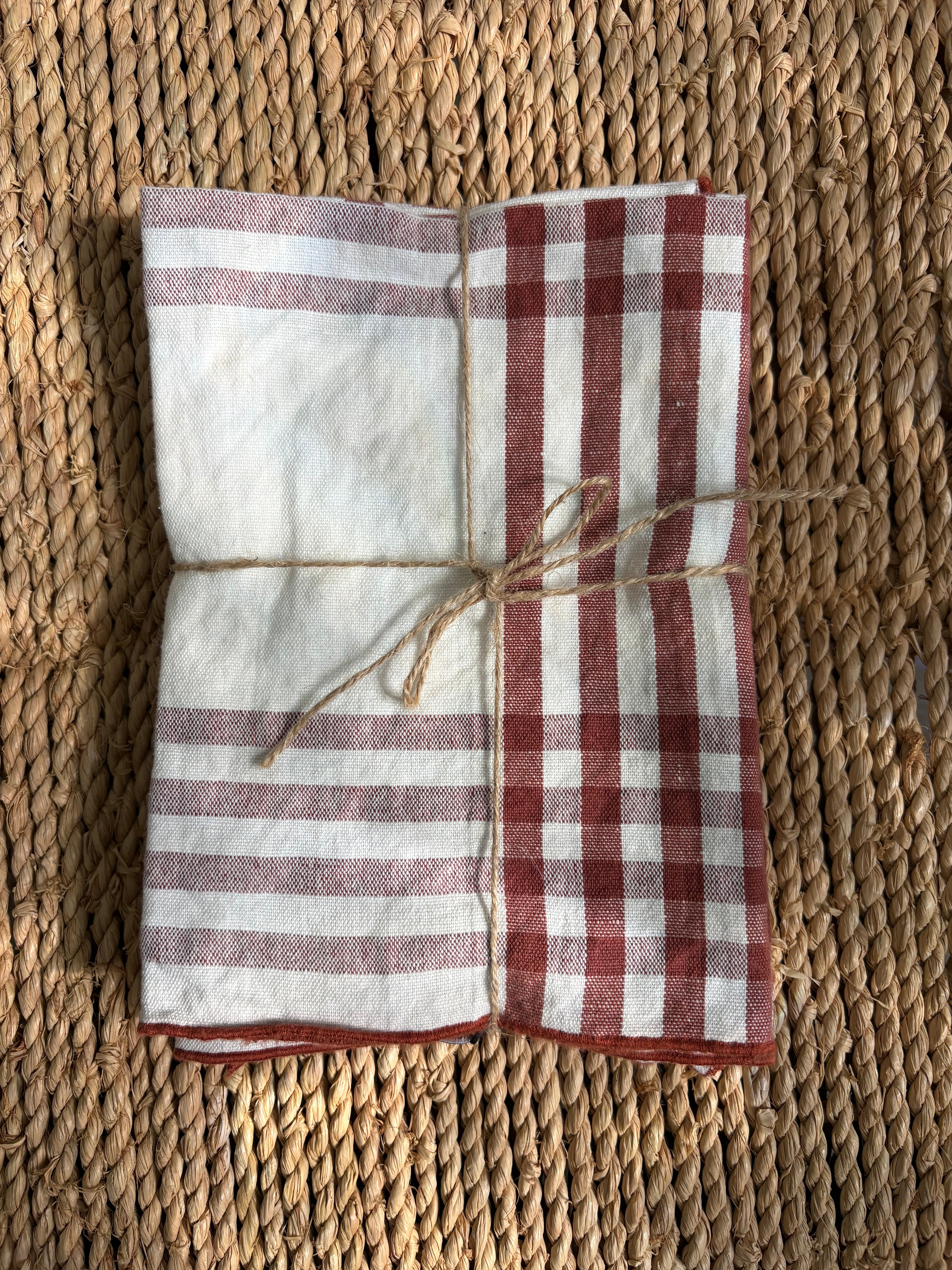 Napkins Bourdon Canvas Mimi Country, Set of 4