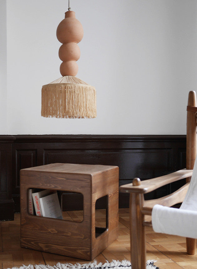 Ruby Cube Side Table
