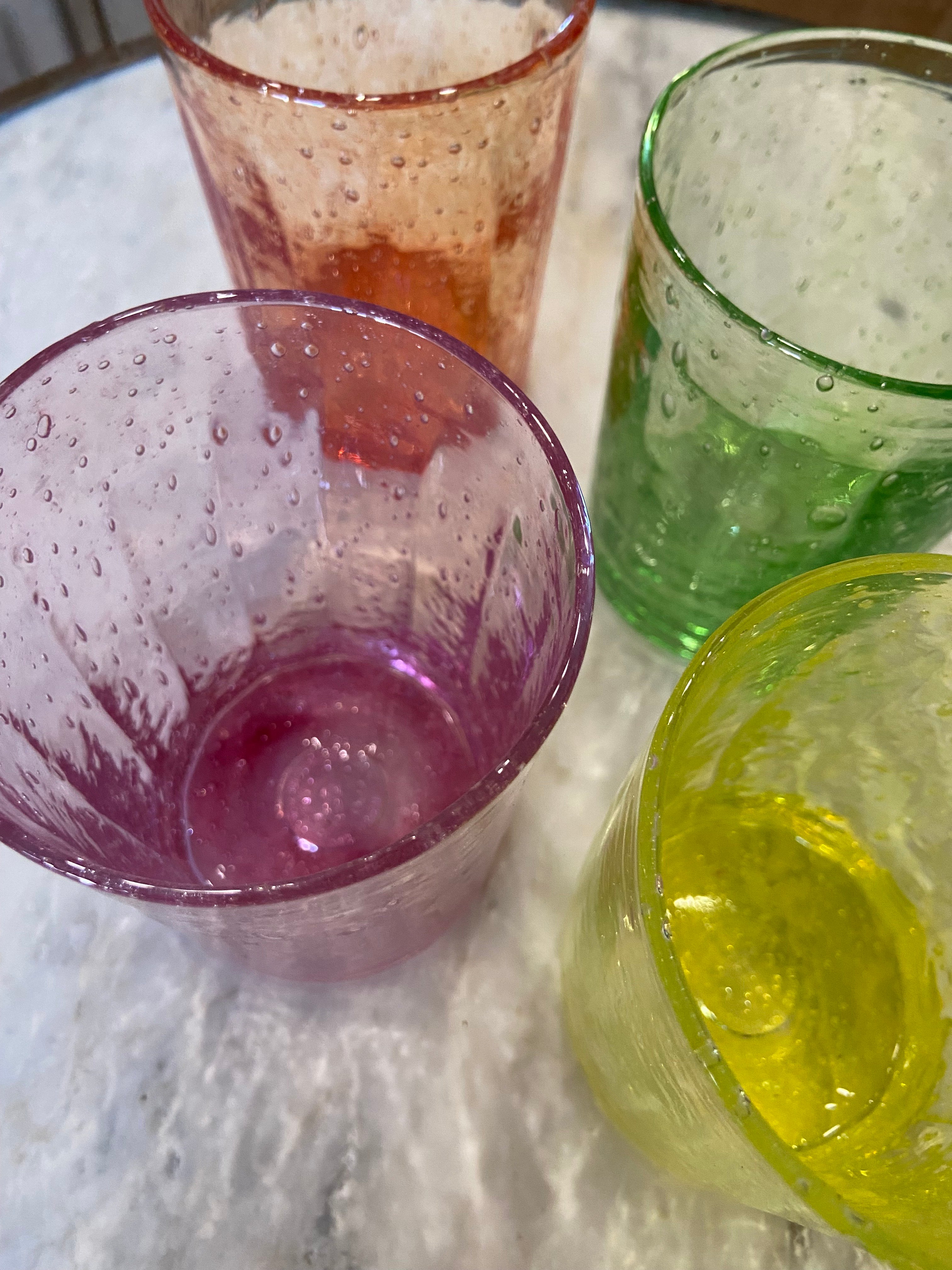 Bubble Water Glass