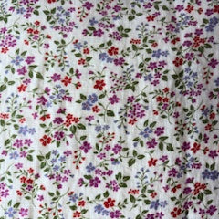 100% Linen Standard Pillowcase - Floral