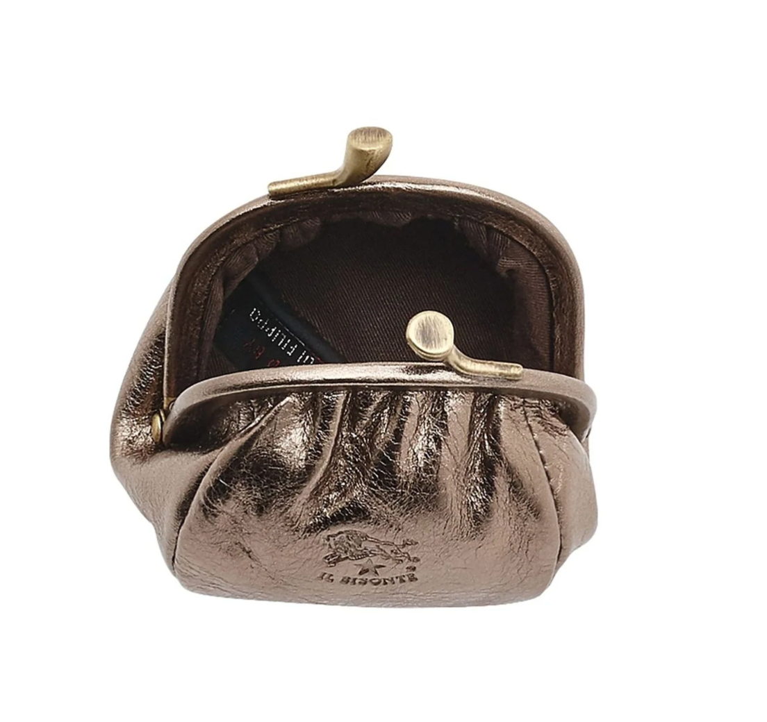 Il Bisonte Cowhide Coin Purse