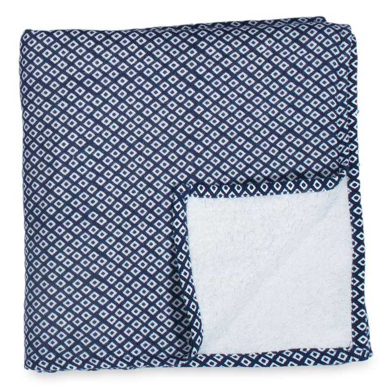 Japanese Fine Pattern Washcloth 13 × 16 in
