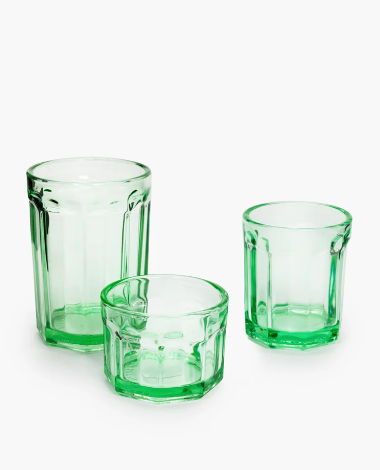 Serax Glass M green Fish & Fish - Homebody Denver