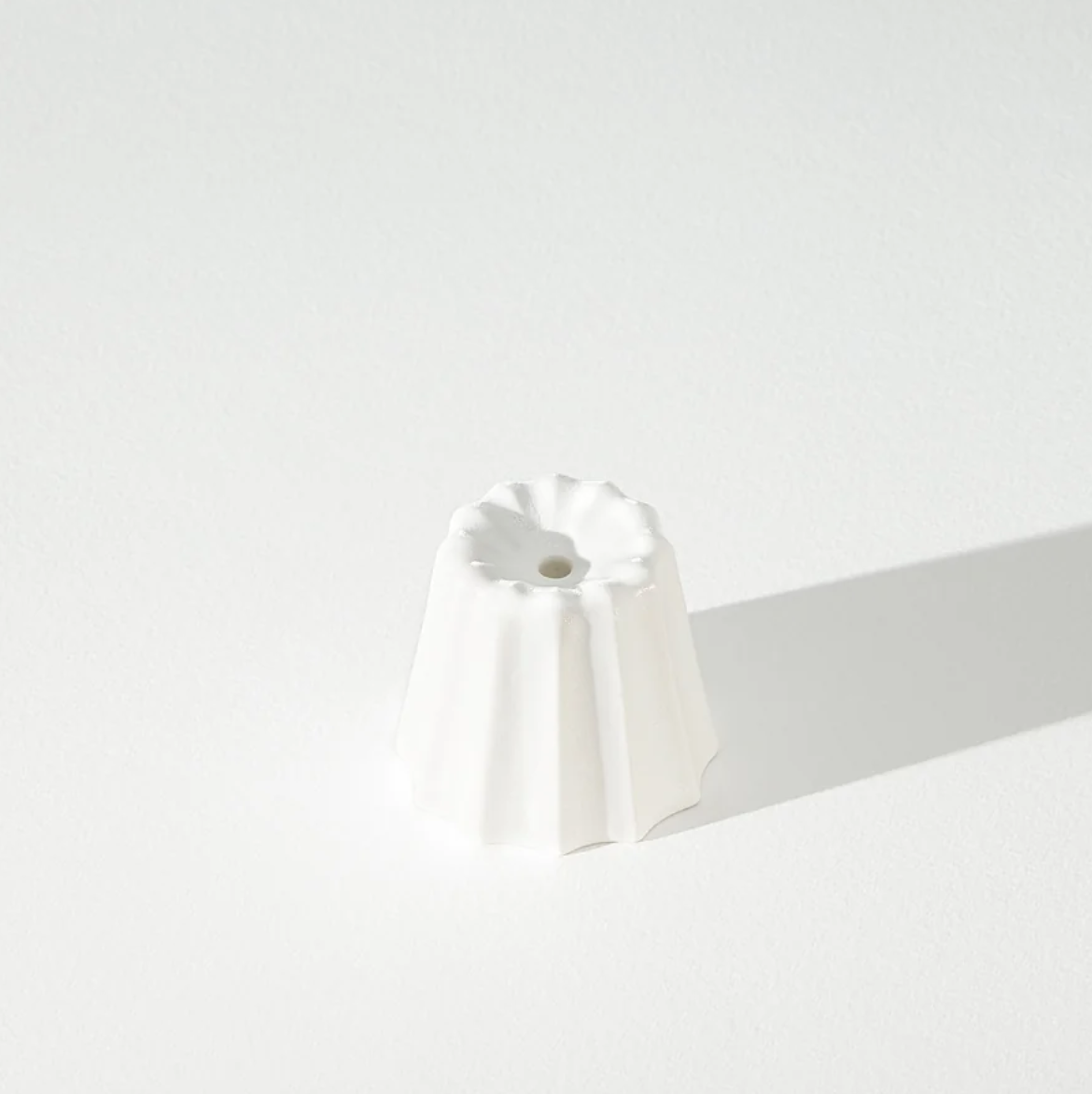 Big Porcelain Candle Holder - Homebody Denver