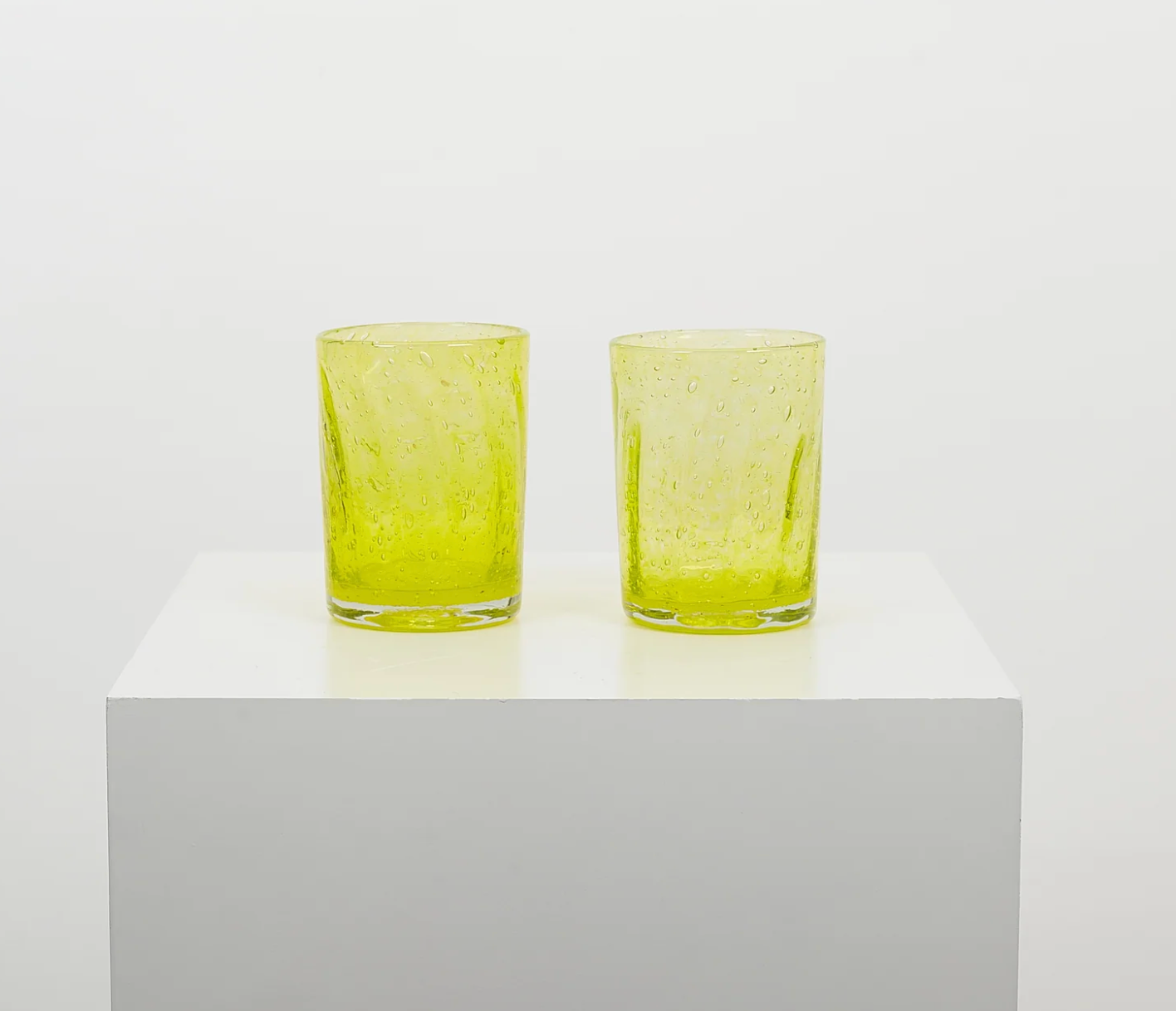 Bubble Water Glass