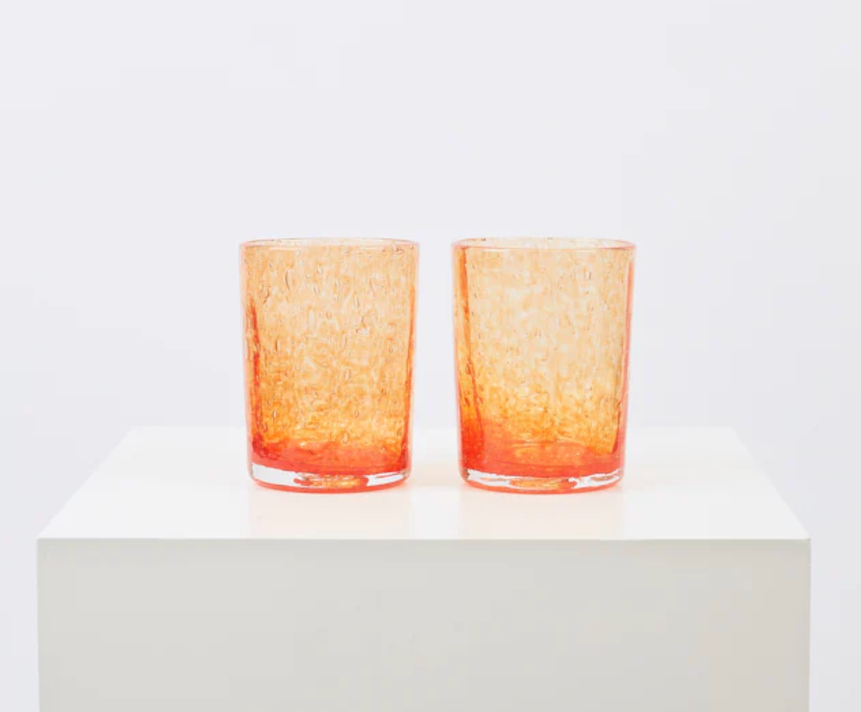 Bubble Water Glass