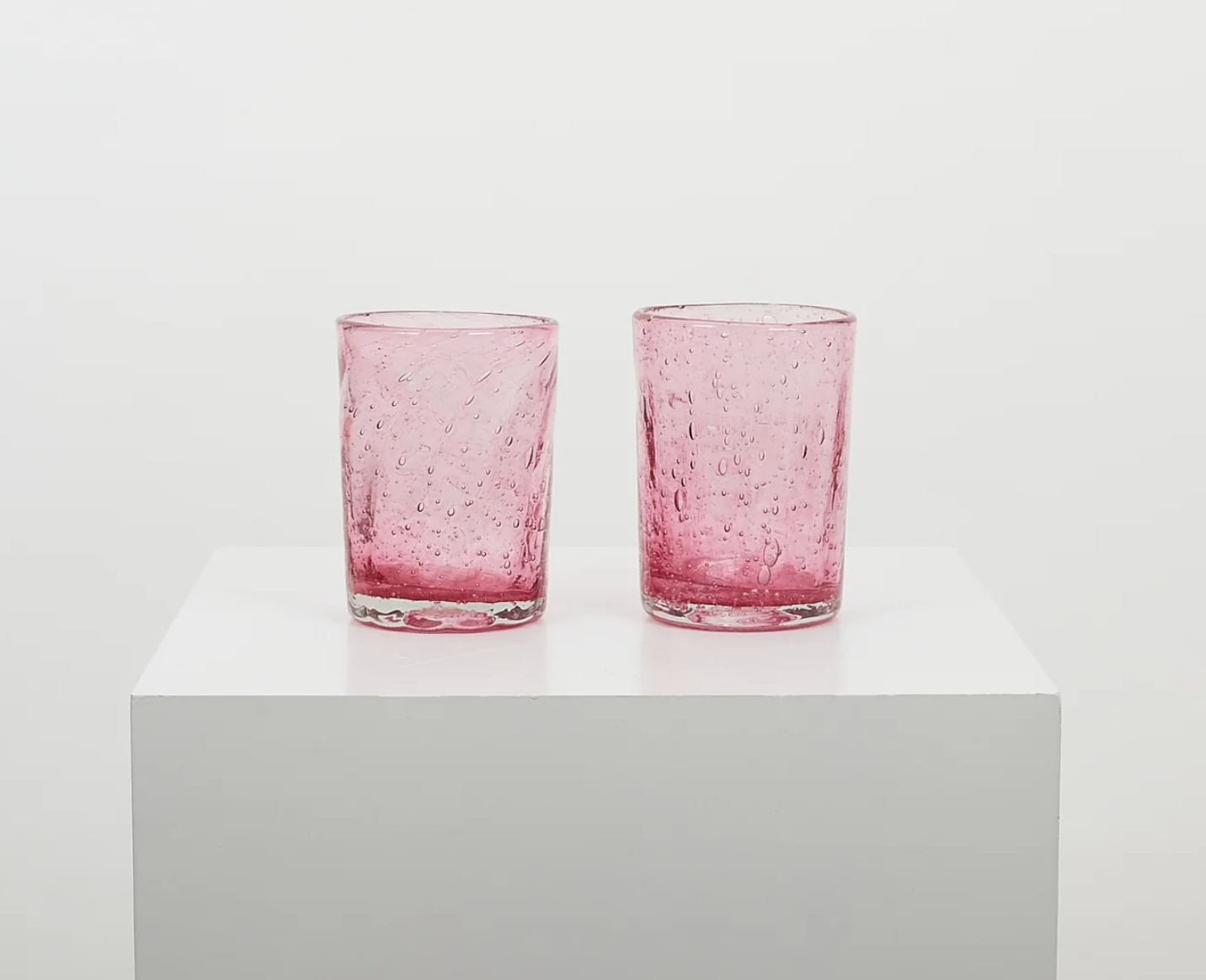 Bubble Water Glass
