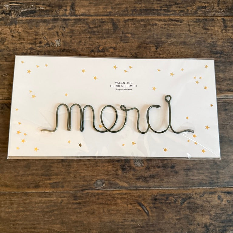 Calligraphy Word Sculpture