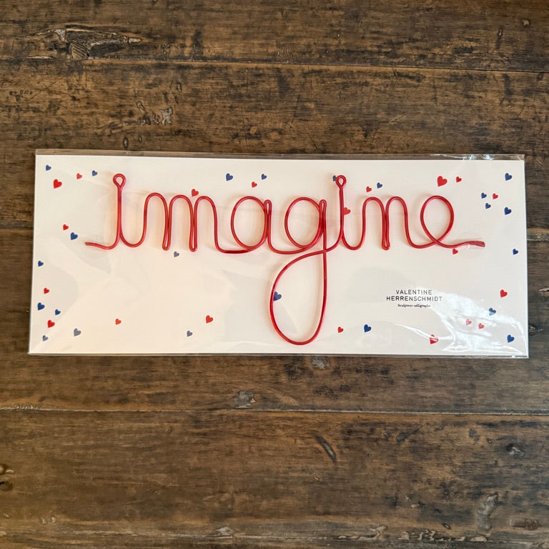 Calligraphy Word Sculpture
