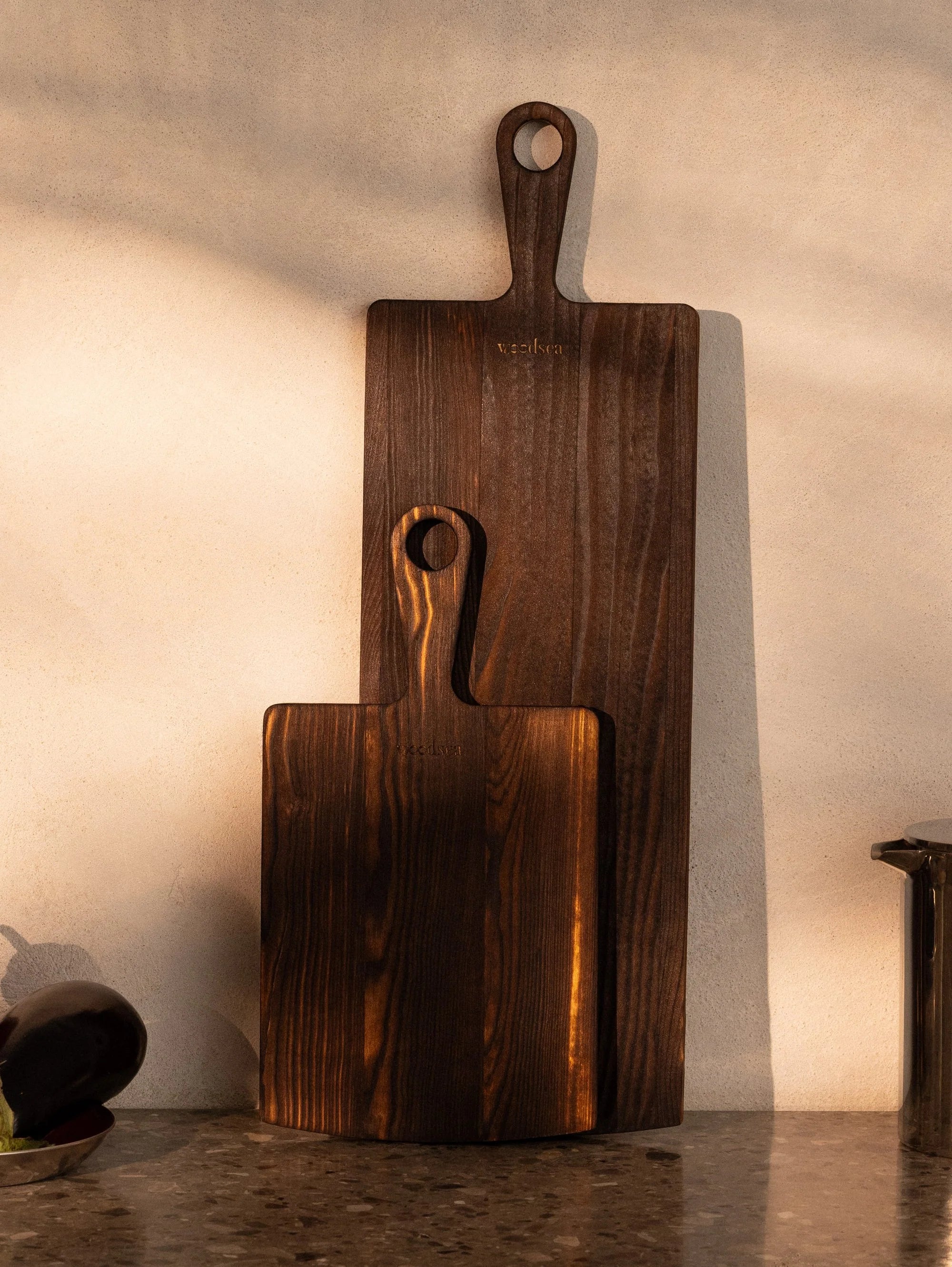 Burned Pine Serving Board
