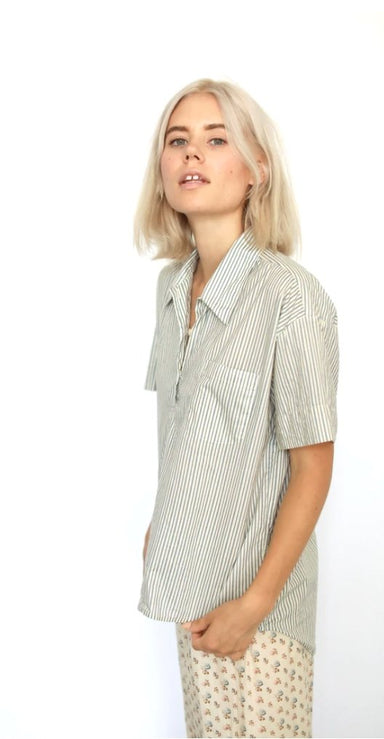 100% Organic Cotton Short Sleeve Night Shirt - Homebody Denver