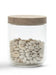 15x17cm Glass Pot with 2cm Oak Lid - Homebody Denver