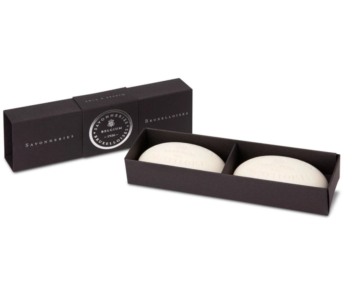 Savonneries Bruxelloises Box of 2 50g. Guest Soaps
