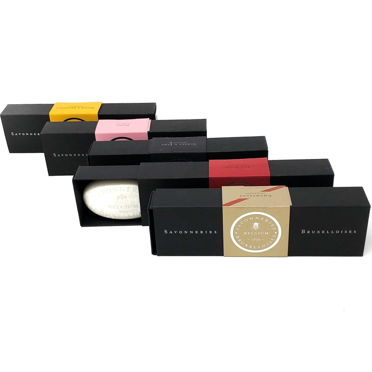 Savonneries Bruxelloises Box of 2 50g. Guest Soaps