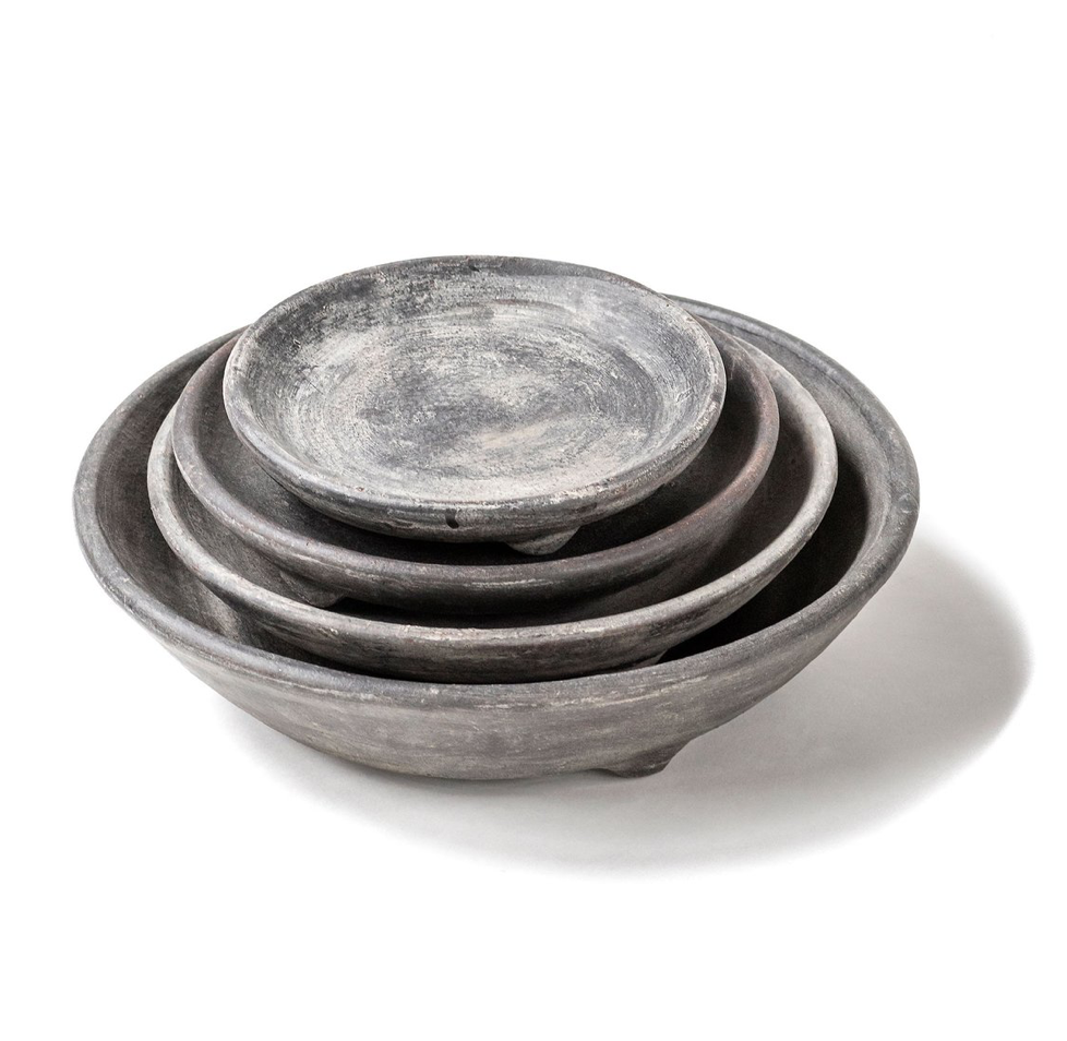 Plate Minny xs Terracotta Smoke Patina