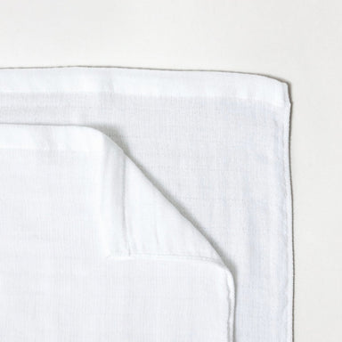 Gauze Towel (S), White, Washcloth - Homebody Denver