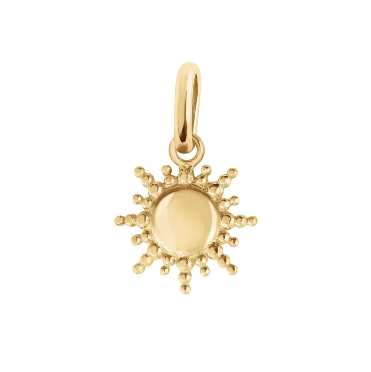 Gigi Clozeau Sun Pendant 18K Gold - Homebody Denver