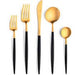 GOA Gold 5 Piece Set of Flatware - Homebody Denver