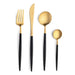 GOA Gold Five Piece Set of Flatware - Homebody Denver
