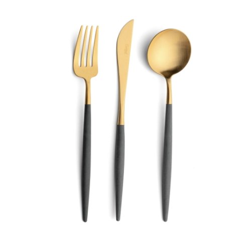 GOA Gold Five Piece Set of Flatware - Homebody Denver