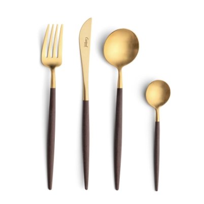 GOA Gold Five Piece Set of Flatware - Homebody Denver