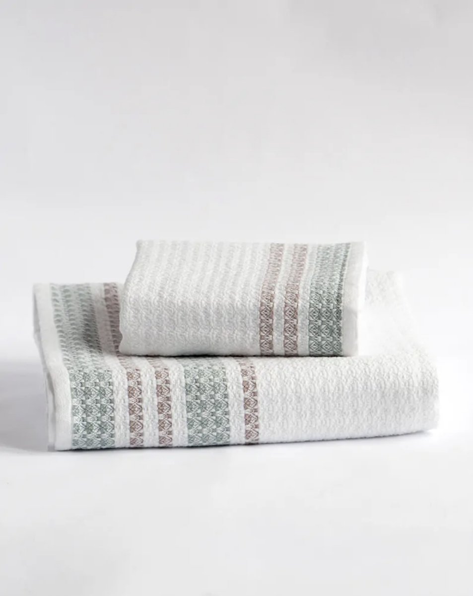 Hand Towel Organic Cotton Beehive - Homebody Denver
