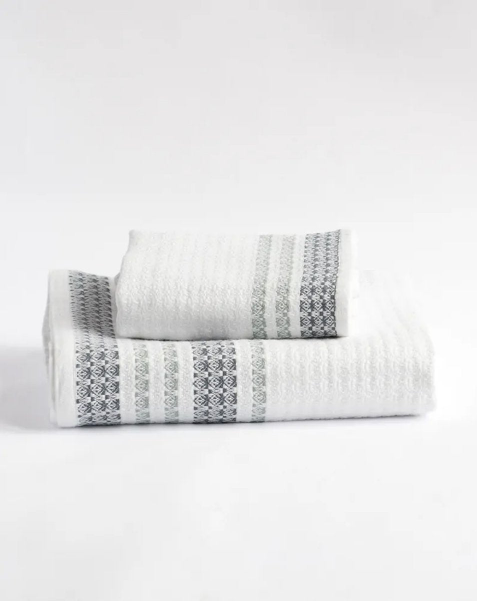 Hand Towel Organic Cotton Beehive - Homebody Denver