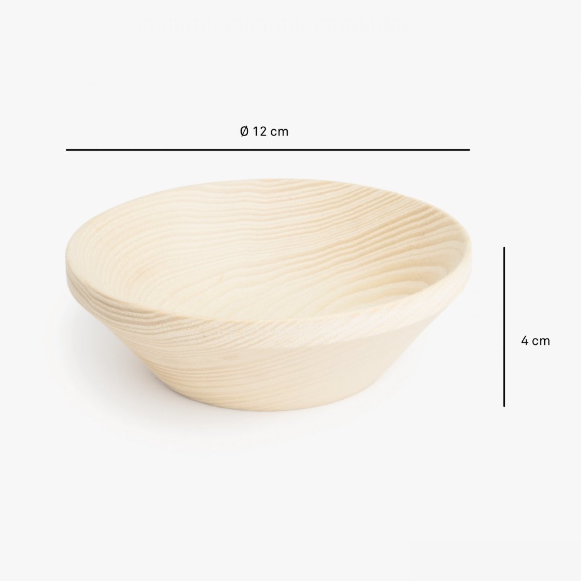 Handmade German Set of 3 Small Ash Bowls - Krims - Homebody Denver