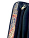 Il Bisonte Cowhide Zip Around Wallet with Liberty Print Lining - Homebody Denver