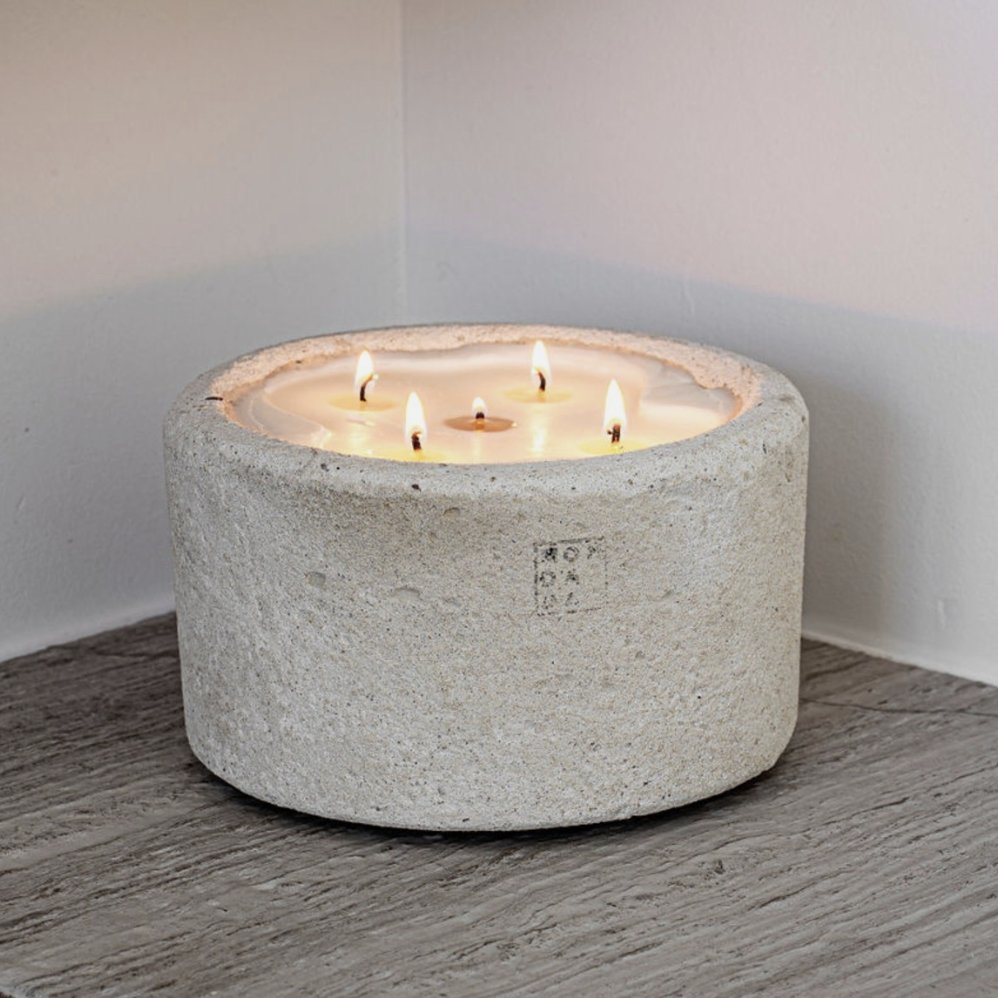 Indoor Urban Candle Medium Ecru - Homebody Denver