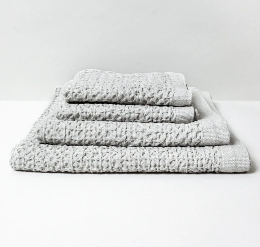 Lattice Linen Bath Towel XL - Homebody Denver