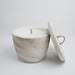 Outdoor Urban Candle XL Ecru with Lid, Neutral Scent - Homebody Denver