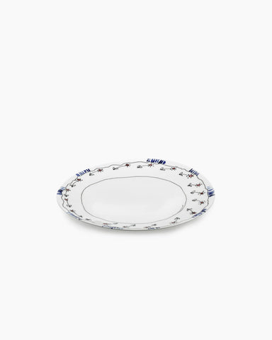 PLATE L ANEMONE Marni, Milk with Pink + Blue - Homebody Denver