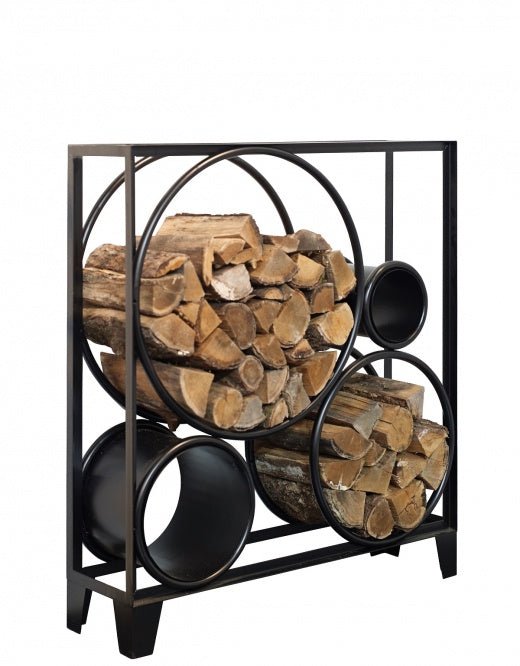 Rack for Wood, Small Black - Homebody Denver