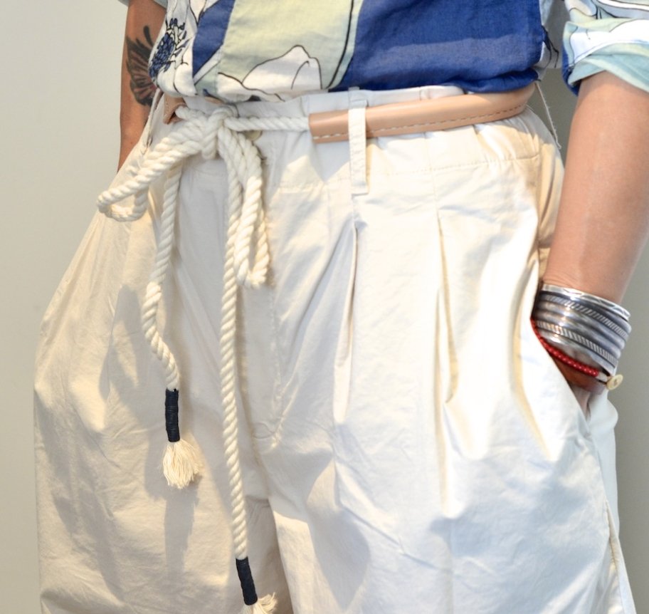 Rope Belt with Leather - Homebody Denver