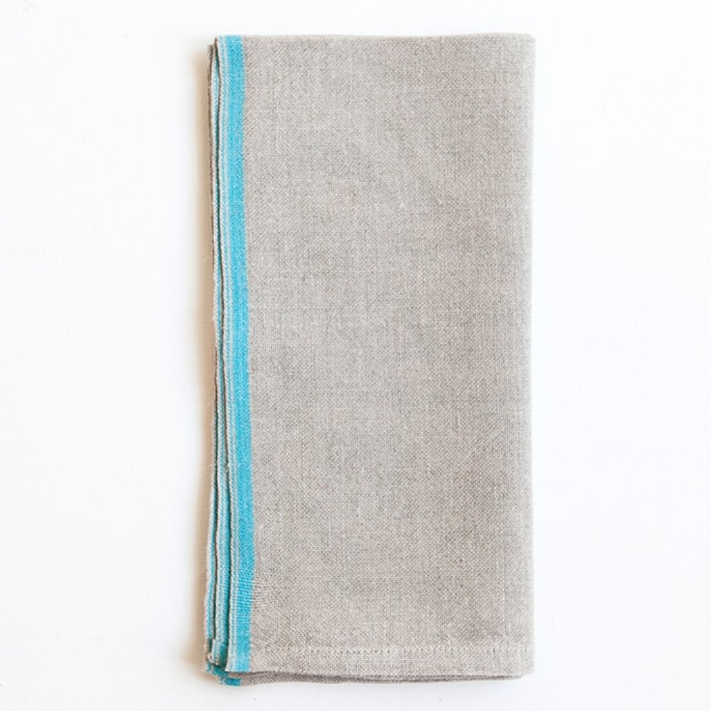 Set of 4 Natural Cloth Napkins 22 x 22 in - Homebody Denver