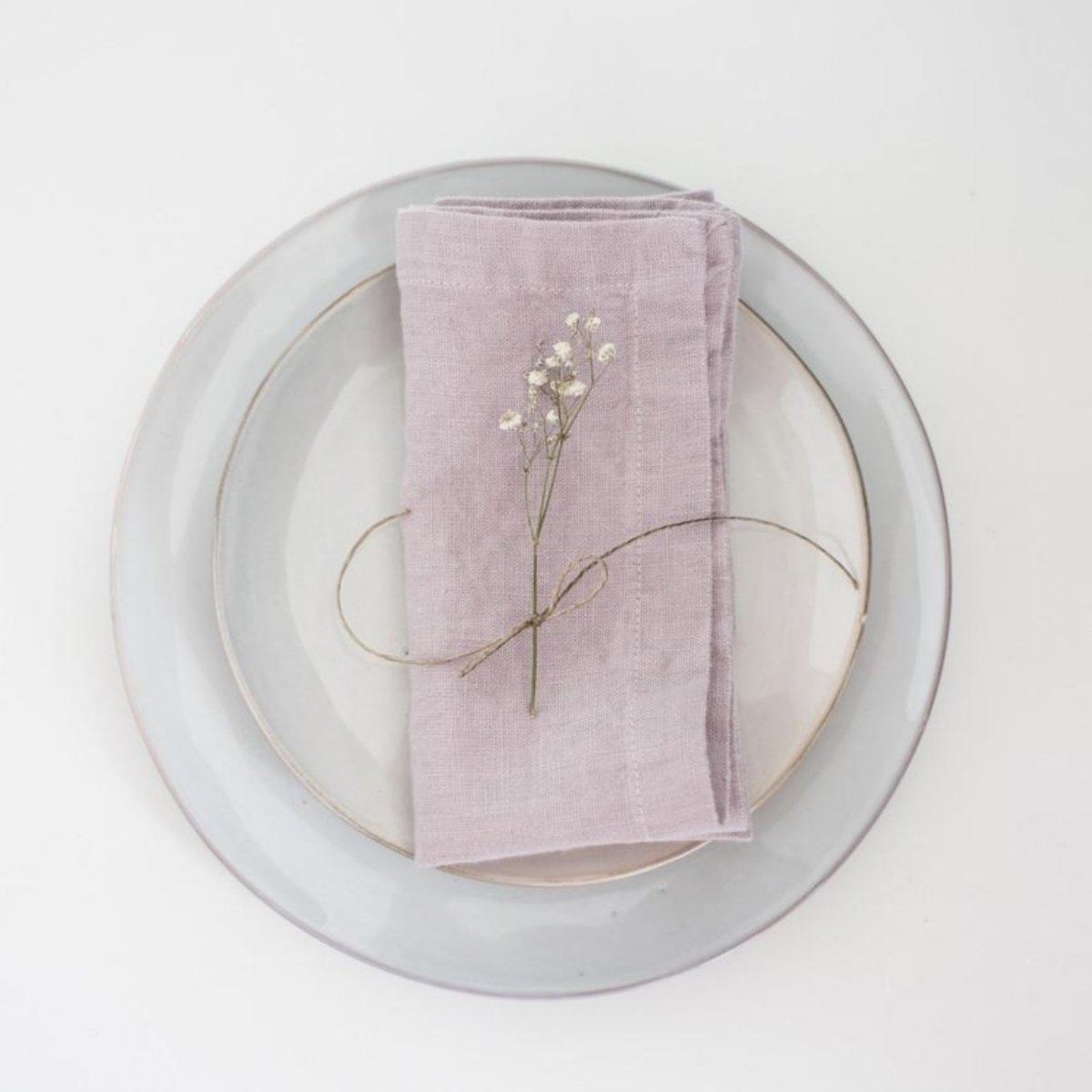Set of 4 Solid Lithuanian Linen Napkins - Homebody Denver