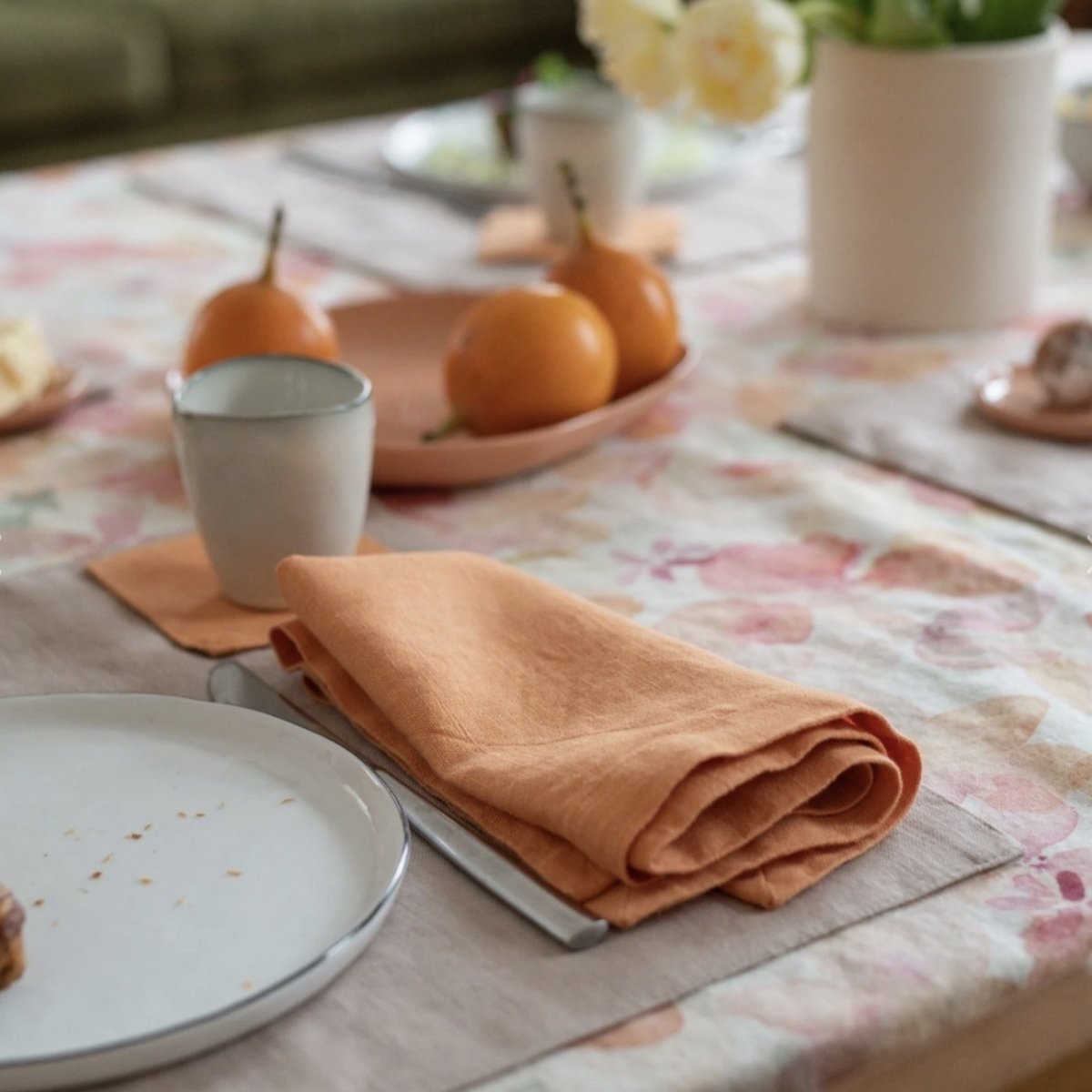 Set of 4 Solid Lithuanian Linen Napkins - Homebody Denver