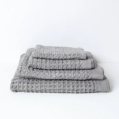 Small Lattice Linen Washcloth - Homebody Denver