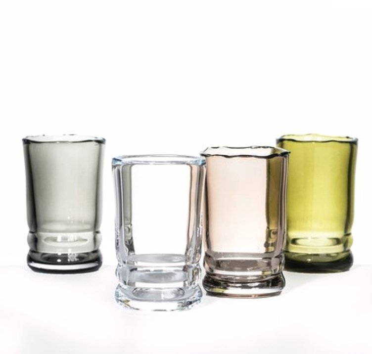 Gommaire T-Light Tim Clear Hand-Blown Glass - Homebody Denver