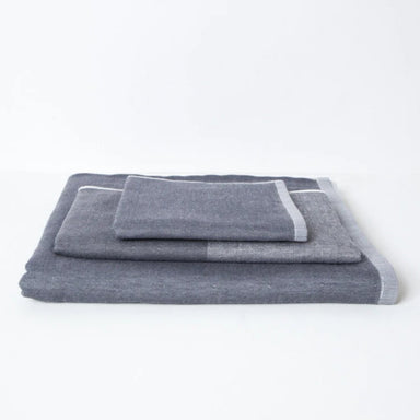 Two-Tone Chambray Wash Cloth Small - Homebody Denver
